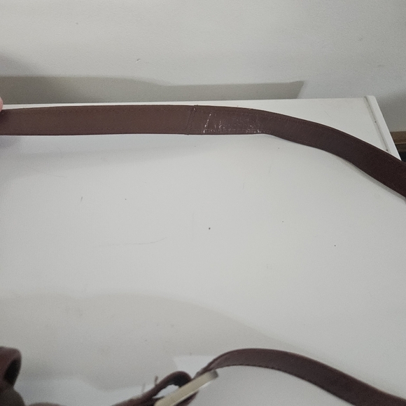 Paolo Piccolo Brown Genuine Leather Satchel Bag! - Picture 5 of 11